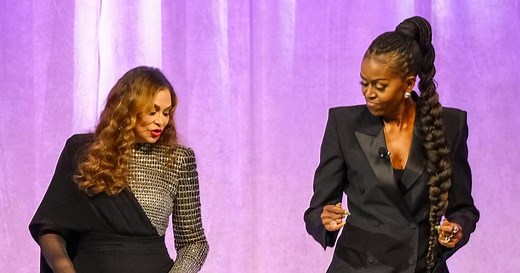 Michelle Obama et Tina Knowles dansent sur "Boots on the Ground"