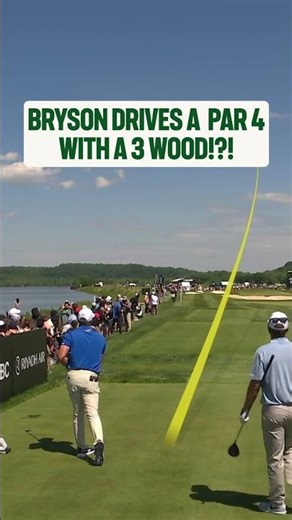 Bryson doing Bryson things 🤷‍♂️ #LIVGolfVirginia