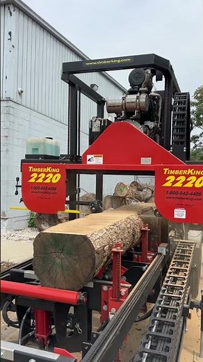 Sawmill ASMR | 2220 Portable Sawmill Cutting Massive Logs