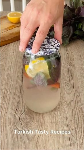 Basil Sherbet Recipe 👌 #asmr #recipe
