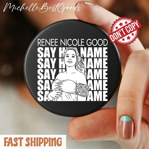 Say Her Name Renee Nicole Good Pin Button - Etsy