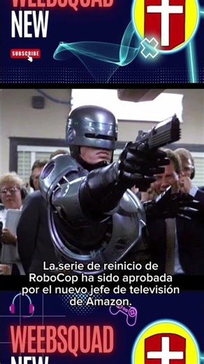 The #robocop reboot series has been approved by the new head of television at #amazon