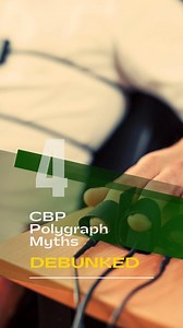 😱 of the Polygraph? 4 myths debunked, send us your polygraph questions! #polygraph #myths | US Border Patrol