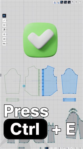 Stop copying patterns one by one! Press **Ctrl E** to use **Mirror Copy** and paste the other side pattern with just one click! Join our community: - Discord: https://discord.gg/H6pTp6799w - Instagram: @zemotion3d - Website: https://z-emotion.com/en - Download zw 3.1: https://z-emotion.com/en/download/z-weave #tipsandtricks #quickmove #3dmodeling #virtualfashion #digitalfashion #zweave #zemotion #3dcloth #3ddesigner #digitalfashion #virtualfashion #clothsimulation