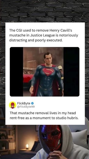 Justice League’s Infamous Mustache Removal