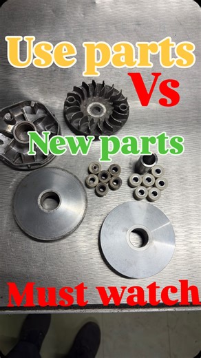 Fix-with_shubhu🛠️⚒️🔧🔩⚙️ on Instagram: "Suzuki Access Clutch Suzuki Access Clutch Parts Check 🔧 | Good vs Bad Parts 😱 Suzuki Access scooter ke clutch ke all parts kaise check karein – kaunsa part achha hai ya kharab, is video me proper checking method bataya hai 🔧 ✔️ Clutch shoe condition ✔️ Clutch bell / housing check ✔️ Spring weak ya strong kaise pehchane ✔️ Pickup aur vibration problem ka reason Agar aapko scooter me pickup issue, jerking ya noise aa rahi hai, to ye video bahut useful h