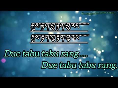 Tabu rang tabu rang song without vocal.Singer ‪@ugyenpandayofficialchannel6599‬ & ‪@Minzunglhamulepcha‬