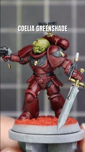 Red Armour for Space Marines Made Easy! #bloodangels #paintingminiatures