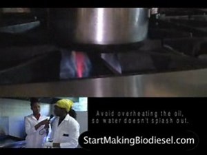 Extraction process separating oil and water