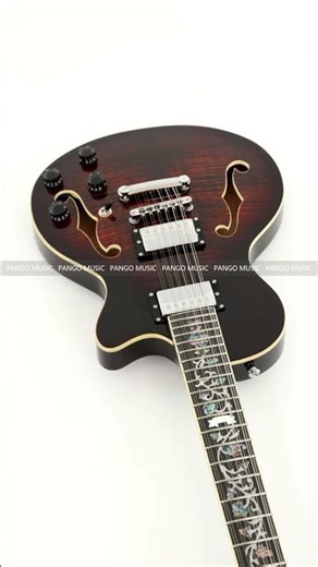 PANGO Music 12-String Semi-Hollow Body Electric Guitar (YMZ-230) #pangomusic #pango #electricguitar