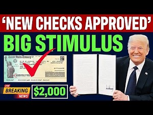 APPROVED & COMING: $2,000 | New Stimulus Checks For Americans | Federal + State Payments in 2025