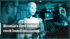 4.2K views · 65 reactions | Dubioza Kolektiv, Bosnia’s most popular rock band, has a new recruit who sings and plays musical instruments. It’s a humanoid robot called Robby Megabyte. | TRT World | Facebook