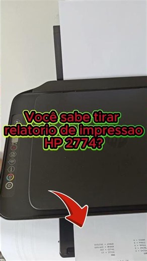 Relatorio de impressao hp, saiba com tirar