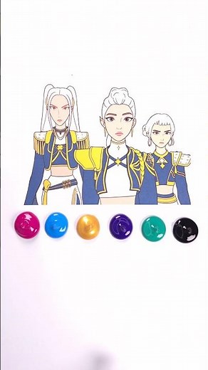 Kpop Demon hunters Color smash Hair Change! 🤩| Guess Real Hair of Rumi, mira x Zoey