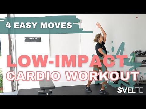 Low-Impact Cardio Workout - 4 Easy Moves