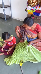 192K views · 1.1K reactions | Mom making Smocking cushion cover for home - Change style #cushion #smocking #cover | Wow Decoration | Facebook