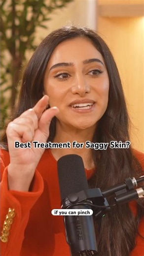 How to know if you need to see a dermatologist or plastic surgeon for sagging skin. ￼