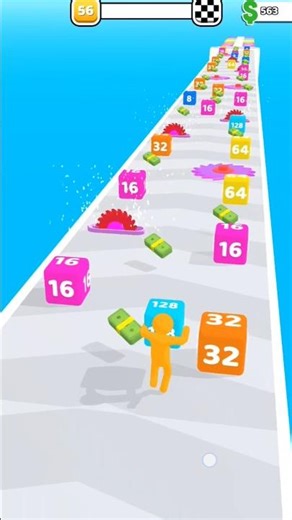 Cool new number block merge game