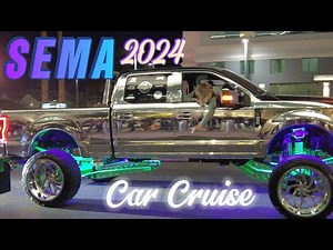 SEMA 2024 Car Cruise | Custom Cars Roll Out in Las Vegas