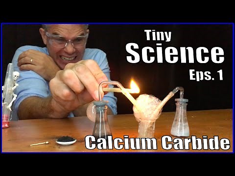 Tiny Science Episode 1 || Calcium Carbide || Make Science Fun