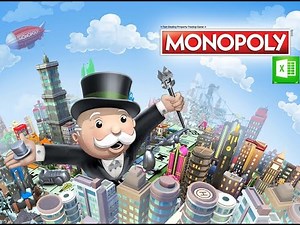 Monopoly - Monopoly Game On Excel- Excel Üzerinde Monopoly Oyunu