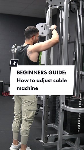Beginner Tips for Using Cable Machine - How to Adjust & Use Correctly