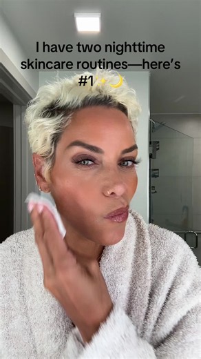 My nighttime skincare routine 🌙✨ 1. Vitamin C Face Wash — I start by cleansing my skin, washing away makeup and impurities and leaving my face feeling fresh and clean. 2. Retinol — Next, I apply my retinol. I only use it at night to help support skin cell turnover and keep my skin looking smooth and refreshed. 3. Coco Glow with Pearl & Collagen Extract — Then I moisturize to lock in hydration and leave my skin feeling soft, smooth, and glowing. 4. YFOY Vitamin C Eye Cream — I finish with my eye