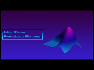 Save and run M files from editor window in MATLAB (Bangla)