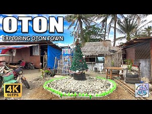 Exploring Oton, Iloilo Like a Local | Philippines 🇵🇭 | 4K Walking Tour