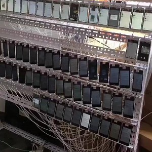 24K views · 69 reactions | Ever wonder what a Click Farm actually looks like? Racks and racks of mobile phones! Here's video from a visit to a Chinese click farm. They create fake ratings for mobile apps, fake "likes" on social media sites, mobile game tokens and things like this. They said they have 10,000 more phones on racks. | Art Jonak | Facebook