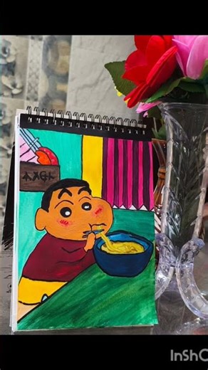 How to make shinchan easy and beautiful/easy