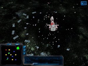Fighters swarming the enemy video - Void Commander