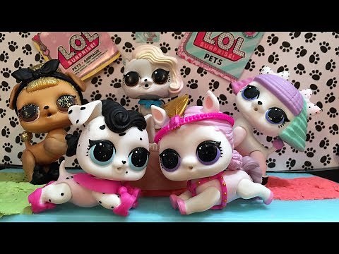 💦 LOL Surprise! | Color Change Pet Show | Stop Motion Video 💙💦