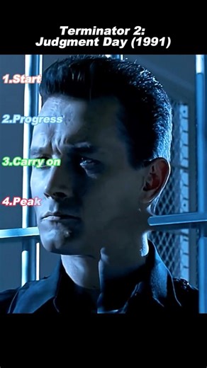 Terminator 2: Judgment Day (1991) – T-1000 Hunts at the Orphanage as T-800 Arrives to Save John