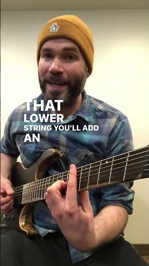 Tip for Playing Chords on 7 String 🎸 #guitar #music #lesson #guitarlesson #7string #seven