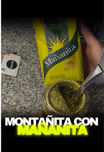 Respuesta a @marti SE PUEDE HACER LA MONTAÑITA DEL MATE CON MAÑANITA? 🫢🧉 #mate #mateargentino #montañita #montañitadelmate #mateconmontañita