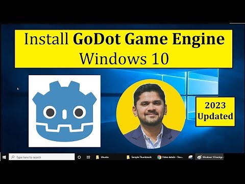 Install GoDot Game Engine on Windows 10
