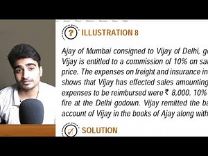 Consignment | Illustration 8 | CA Foundation Accounts