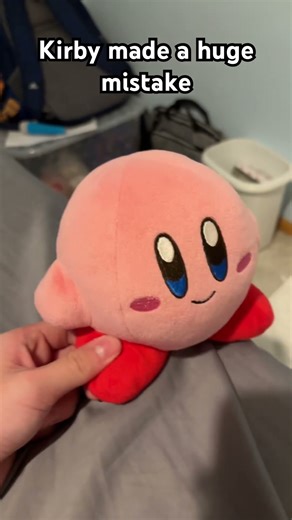 When Kirby eats your food ￼