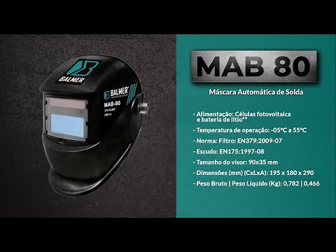 Máscara de Solda Automática BALMER MAB-80