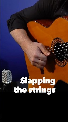 String Slap Guitar Tip #learn