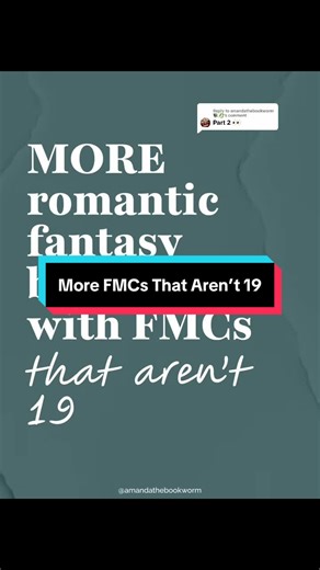 Romantic Fantasy Books Featuring Mature FMCs