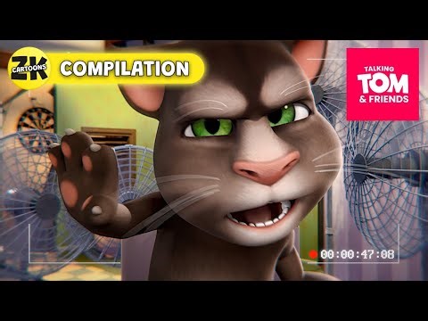 ALERT: Talking Angela Turns On The AIRCON?! | Talking Tom & Friends | Cartoons For Kids