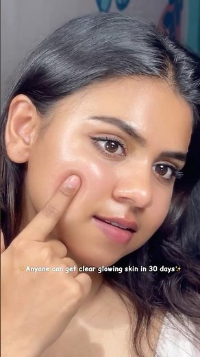 How to Get Glass Skin in 30 Days! ✨ Clear, Glowing Skin Routine #skincare #glasskin #clearskin #acne