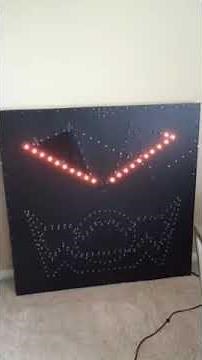 LOR Cosmic Color Pixel Singing Pumpkin Face