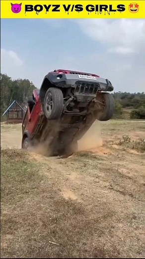Girls Vs Boys 🔥 Thar Driving 💥 Thar Lover