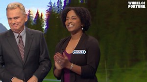 Angela may have won big but it’s her amazing spirit that kept us glued to our seats! | Wheel of Fortune