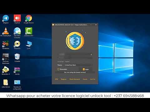 Comment avoir une licence logiciel unlock tool