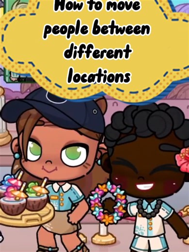 How to Move Avatars Between Locations in Avatar World