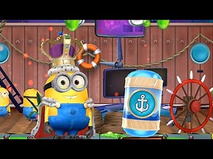 Minion rush King Bob Minion Regatta prize pod gameplay walkthrough iOs & android